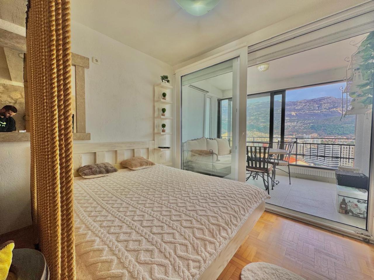Sea View Studio Terminal Budva Dış mekan fotoğraf