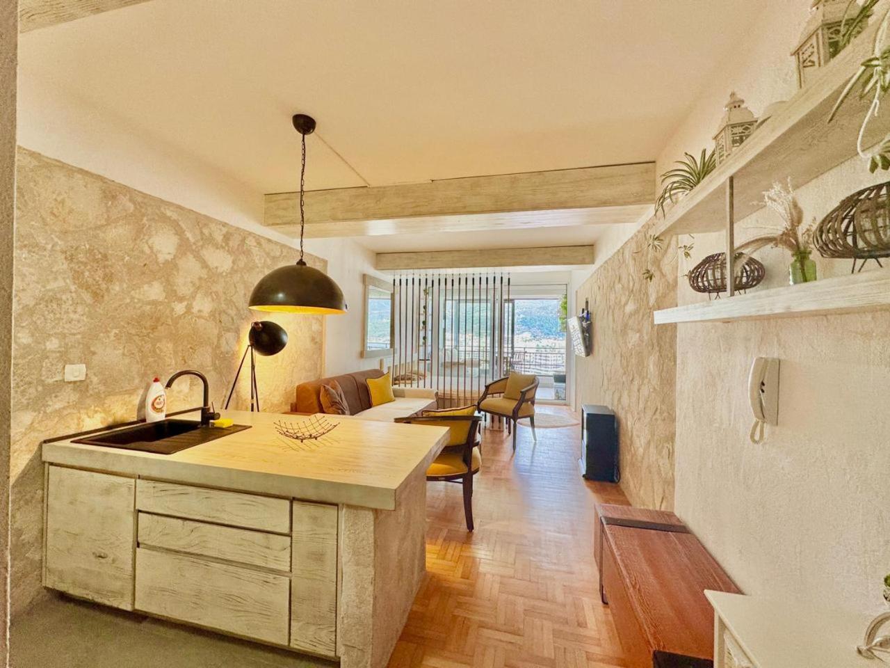 Sea View Studio Terminal Budva Dış mekan fotoğraf